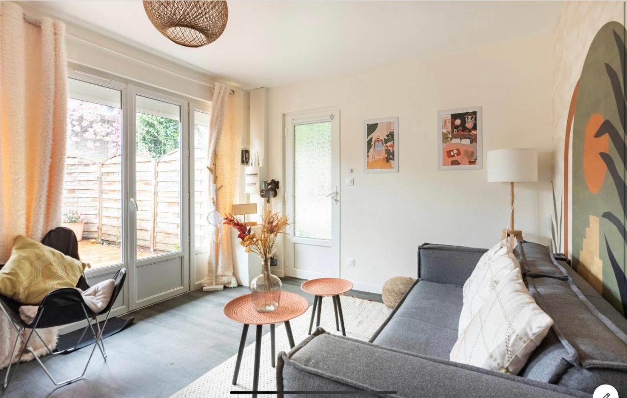 Le 102, Maison Avec Terrasse Et Parking Gare De רואן מראה חיצוני תמונה